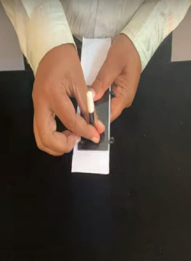 مايلز ماجيك خدعة سحرية من مايلز ماجيك: عصا سحرية تمر عبر إطار عملة معدنية | خدعة سحرية عن قرب باستخدام عصا وإطار | أداة سحرية لتمرير قلم رصاص عبر عملة معدنية، مناسبة للسحرة المحترفين والأطفال - Image 4